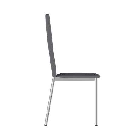 Комплект стульев Орлеан (4 шт), хром рогожка серая