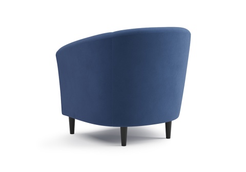 Кресло Вета велюр синий