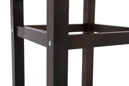 Табурет на прямых ножках массив венге